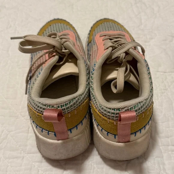 Colorful Patchwork Sneakers - Picture 3 of 5